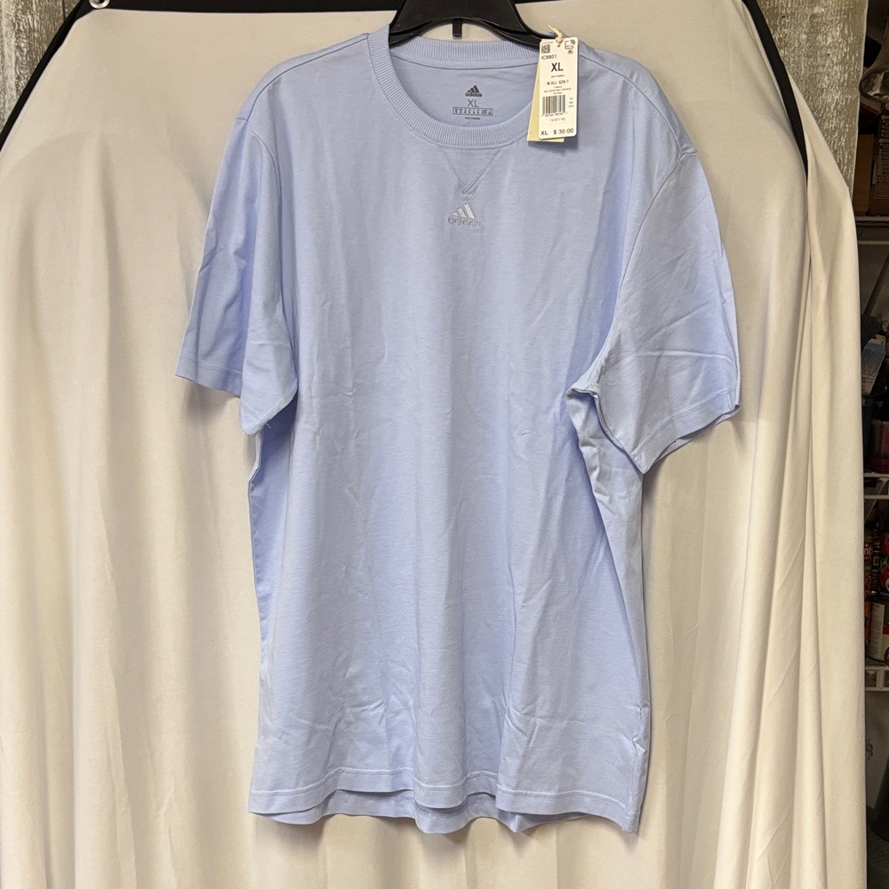 Adidas Men's Blue Dawn Short Sleeve Tee